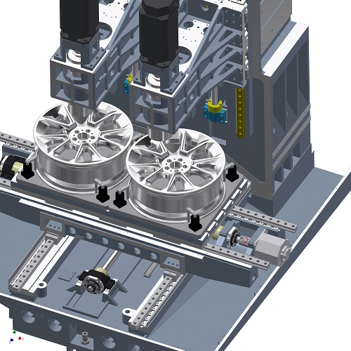 雙休心T輪轂專用機(jī)的加工效果如何? 雙休心T輪轂專用機(jī)的加工效果如何?